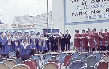 1962 - Service In Hindley St Commemorating First Service (5)